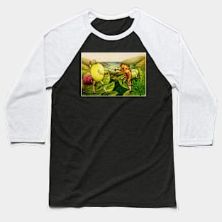 Duel between phylloxera and grapes Baseball T-Shirt